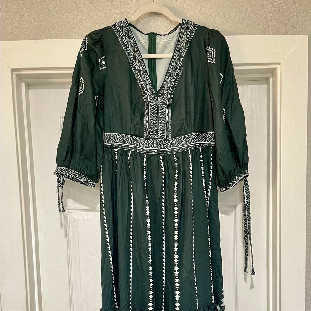 Printed Maxi Dress